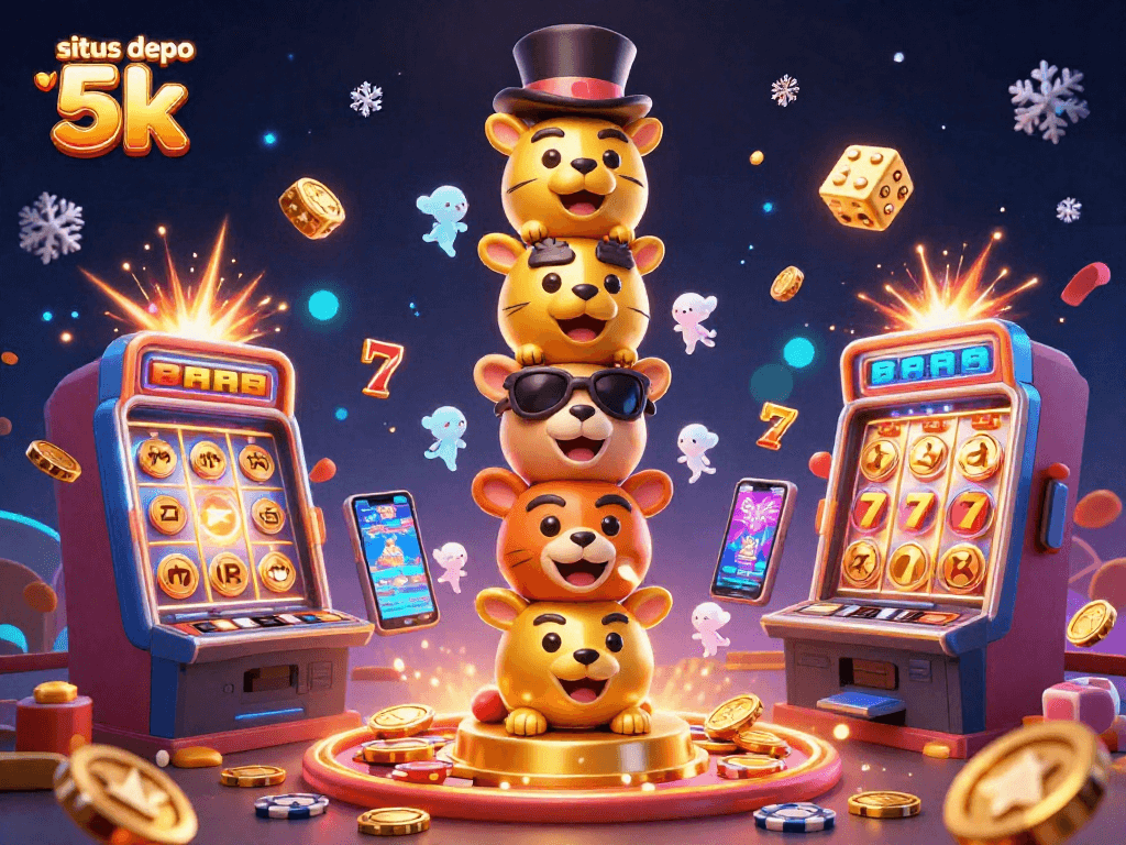 Experience exciting gameplay at situs depo 5k with vibrantly designed slot machines and engaging elements.