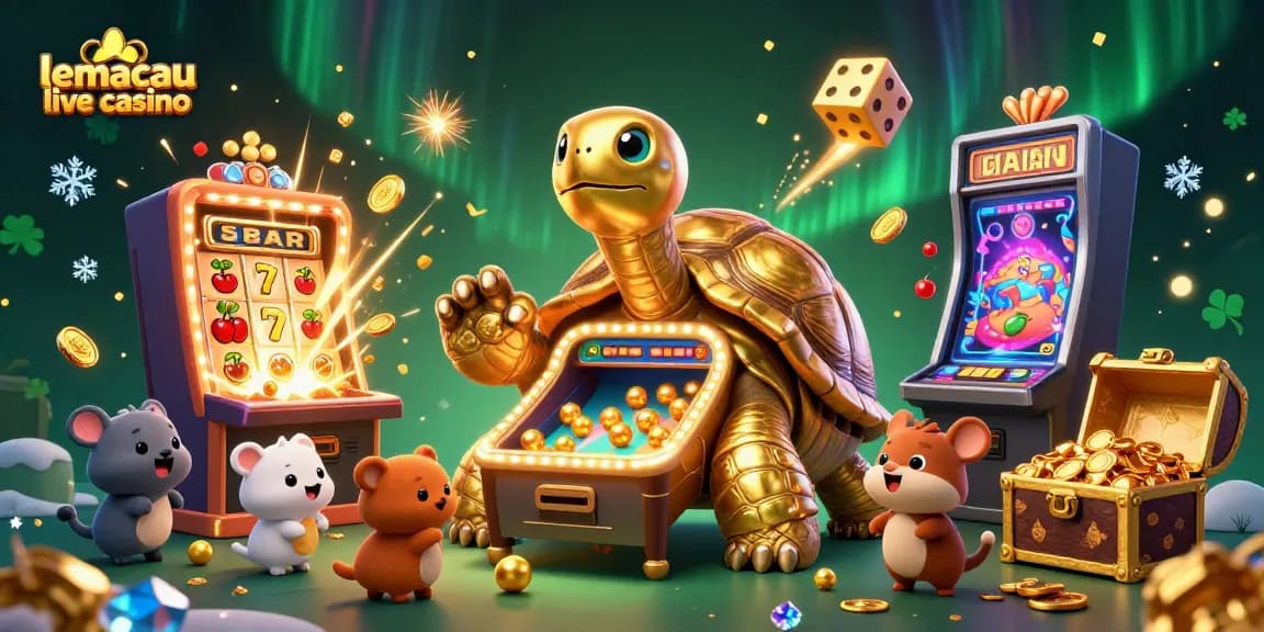 Experience the excitement of lemacau live casino with vibrant 3D gaming elements bursting with action.