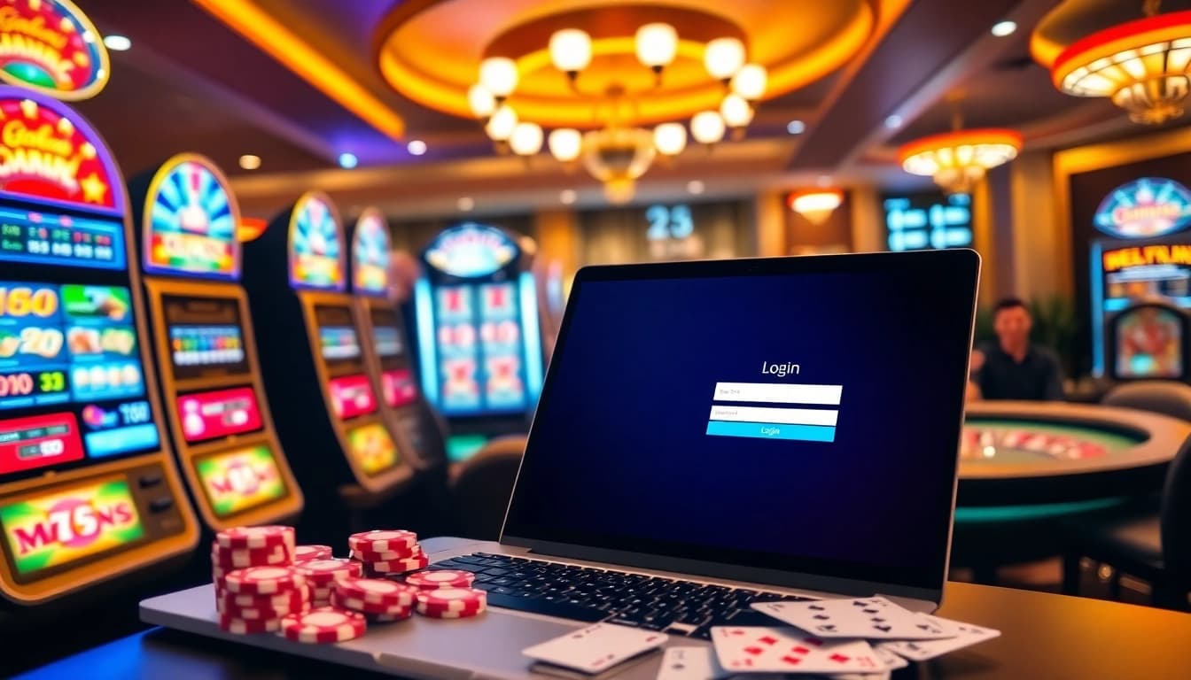 Experience the excitement of login nekatwin with vibrant casino visuals and engaging game elements.
