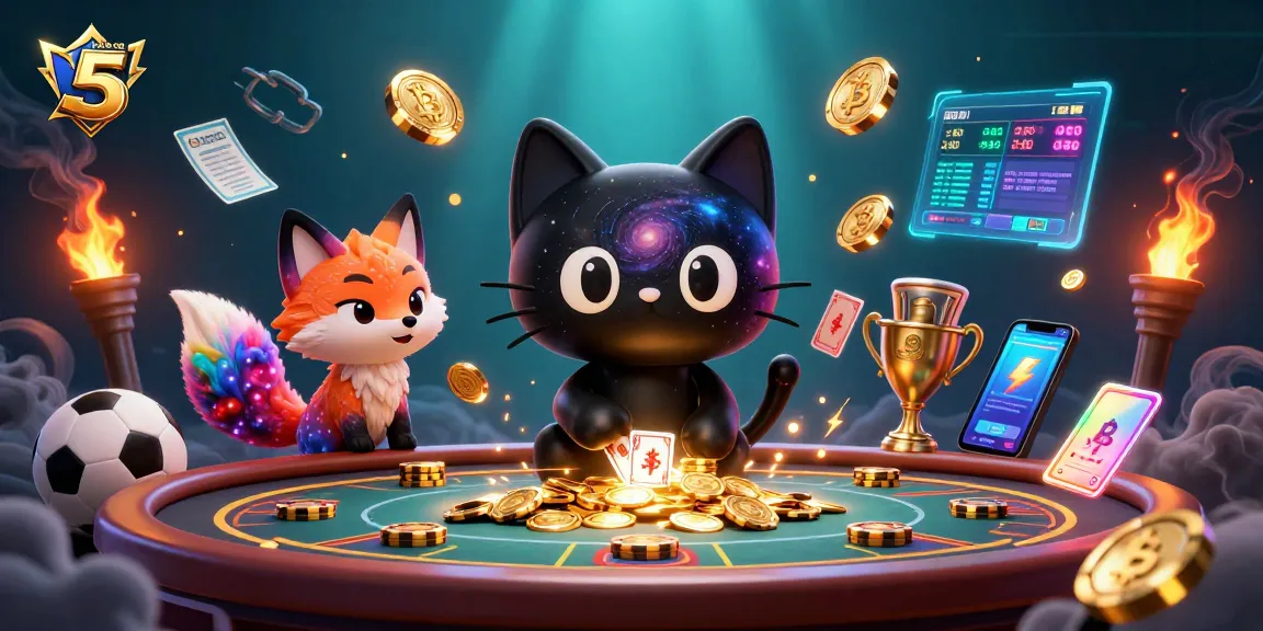 Engage with keo nha cai 5 in this vibrant cosmic casino scene showcasing interactive sports betting elements.