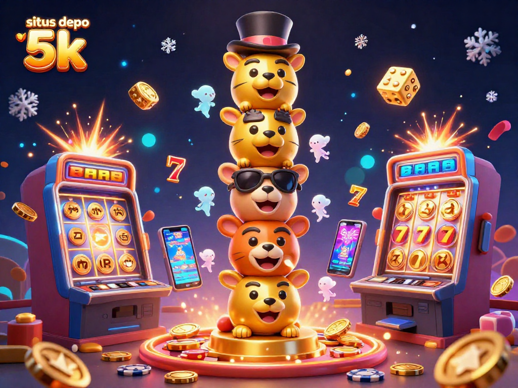 Experience exciting gameplay at situs depo 5k with vibrantly designed slot machines and engaging elements.