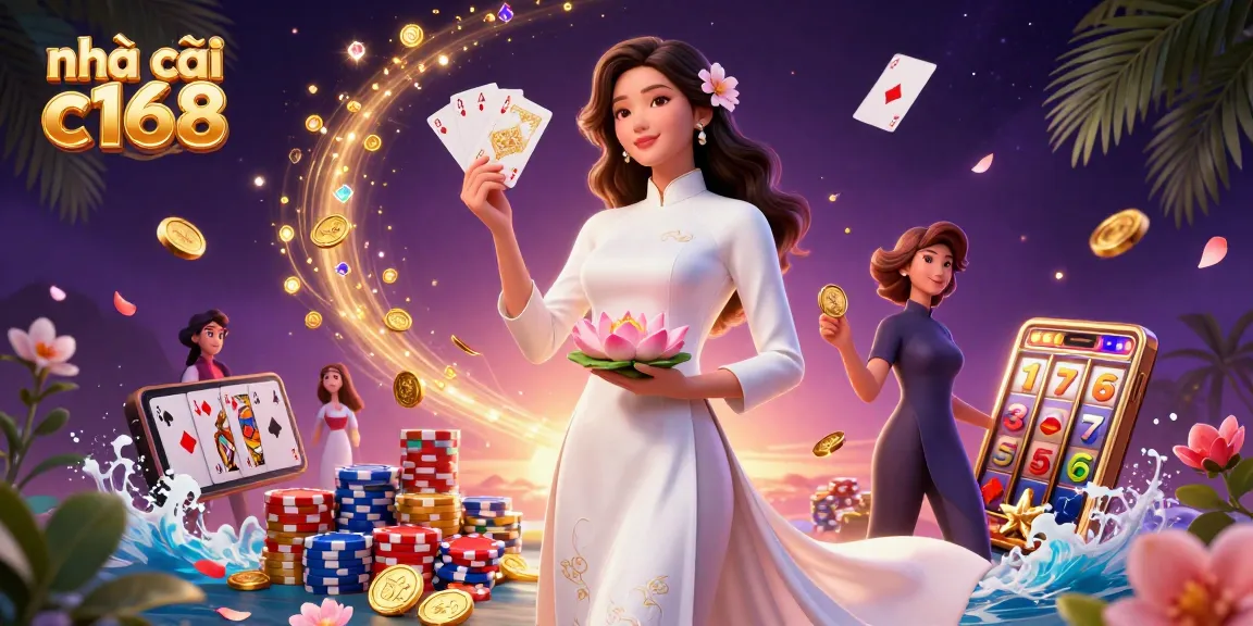 Engage in thrilling gameplay at nhà cái c168 with luxurious casino elements and dazzling prizes.