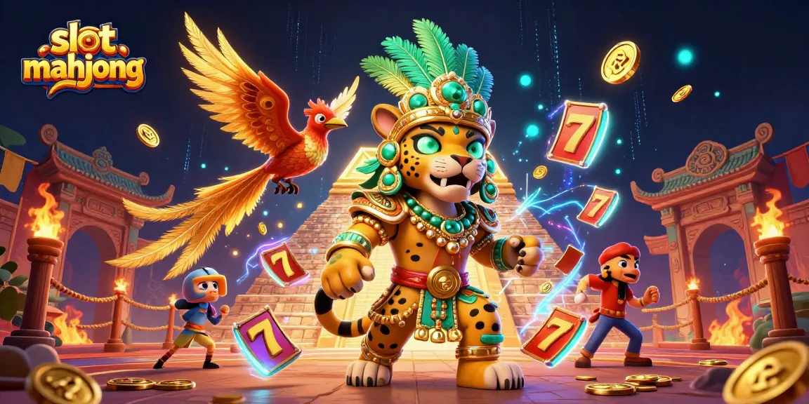 Spin the immersive slot mahjong reels amidst dazzling characters, symbols, and vibrant effects.