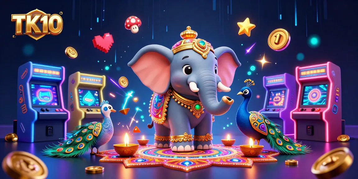 Join the excitement at TK10 with vibrant casino elements and dynamic game action.