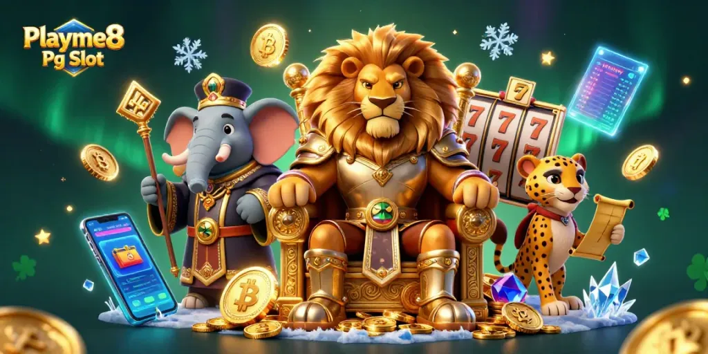 เล่นสล็อต Playme8 Pg Slot ด้วยสล็อตแมชชีนที่ช่วยให้ผู้เล่นชนะรางวัลใหญ่