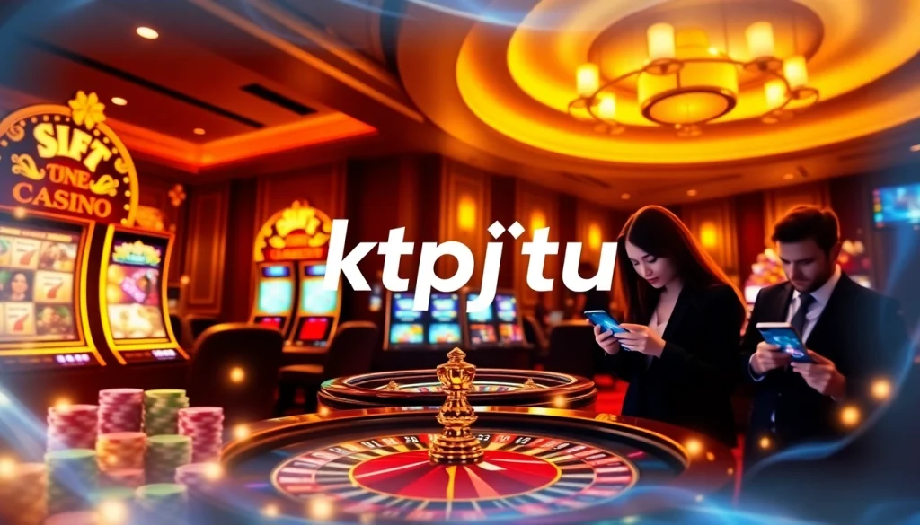 Spin to win with kpjitu on a luxurious online gambling interface filled with exciting visuals.