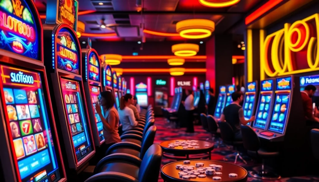 Menangkan hadiah di SLOT6000 dengan mesin slot kasino yang menarik